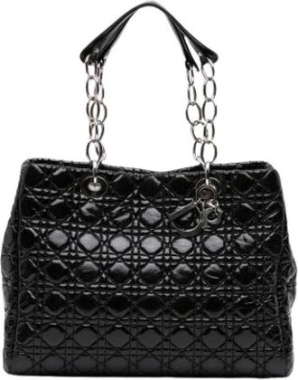 Dior Pre-owned Handbags, female, Black, Size: ONE SIZE Pre-owned Vintage Tote
