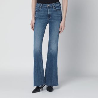 Mother Doozy Sneak Fray Flared Jeans