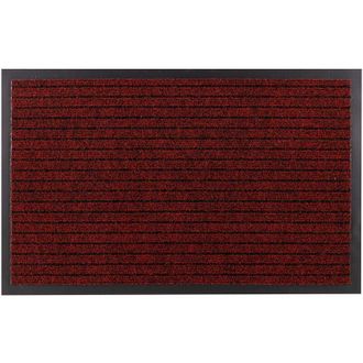 RugsX Rugsx - Alfombrilla Antideslizante Dura 3879 Exterior, Interior - Rojo Red 100x150 Cm