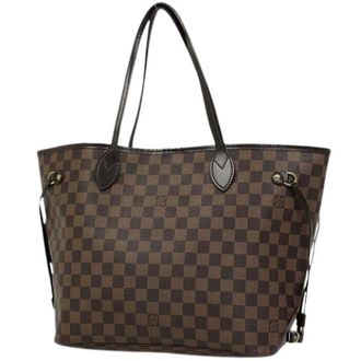 Louis Vuitton Pre-owned Tote Bags, female, Brown, Size: ONE SIZE Pre-owned Damier Canvas Tote