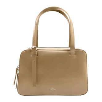 A.P.C. Handbags, female, Beige, Size: ONE SIZE Virginie Box Bag
