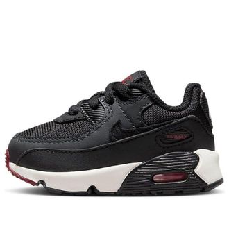 Nike (TD) Nike Air Max 90 Leather Black Team Red CD6868-022