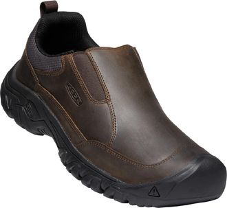 Keen Mens Targhee III Slip-On Shoes Brown 11.5 Wide