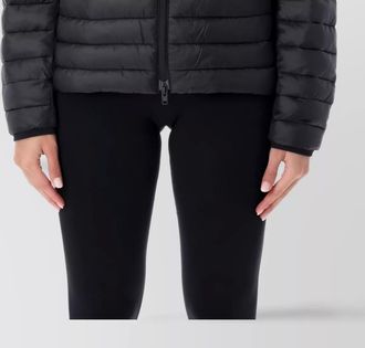 The North Face quilted hooded jacket long sleeves