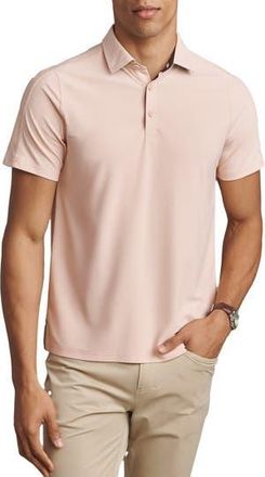 Rhone Regatta Piqu&eacute; Performance Polo in Pink Rose at Nordstrom Rack, Size Xx-Large