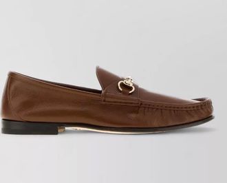 Gucci leather loafers
