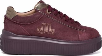 Janet & Janet Schoenen, Dames, Rood, 41 EU, Leer, Sneakers
