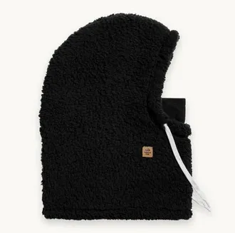 Turtle Fur High Pile Fleece Booter Overhood in Black at Nordstrom