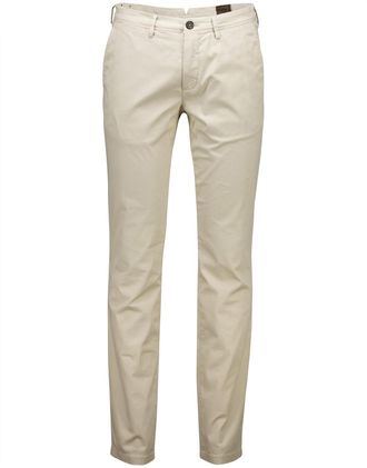 Gardeur Pantalon Gardeur Subway beige katoen slim fit