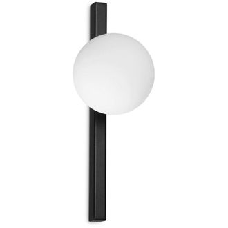 Ideal Lux Applique Da Parete Contemporaneo Binomio Metallo Nero 1 Luce G9 4W 3000K Ip20