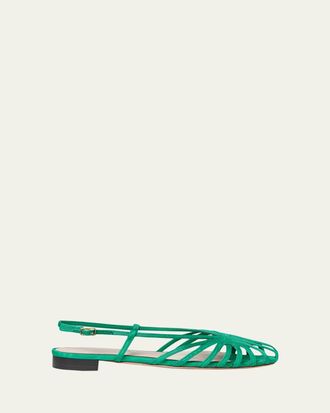 Loeffler Randall Devon Moire Slingback Sandals
