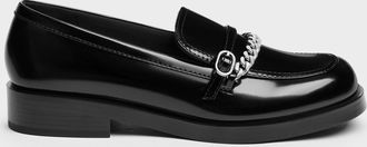 Charles & Keith Georgie Chain Loafers