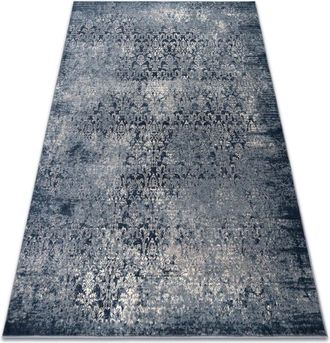 RugsX Rugsx - Carpet Wool nain Ornament vintage 7010/51644 navy / beige blue 240x340 cm