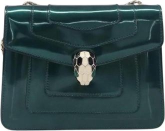 Bulgari Borsa a tracolla in pelle Pre-owned - - Pre-owned - Donna - Verde - ONE SIZE