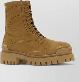 Balenciaga combat ankle boots