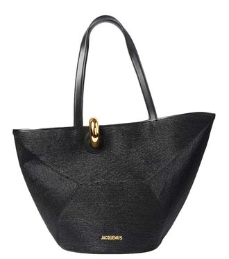 Jacquemus Black Bambola large Tote
