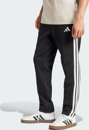adidas Mens adidas Essentials 3-Stripes Open Hem Fleece Pants