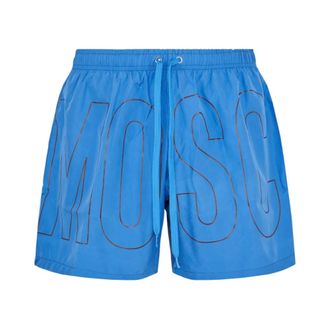 Moschino Beachwear, male, Blue, Size: 2XL Beachwear