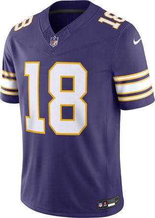 Nike Justin Jefferson Minnesota Vikings Nike Mens Dri-FIT NFL Limited Jersey in Purple | 37NM02YJ9MF-6PS