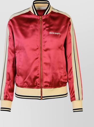 Palm Angels viscose bomber jacket