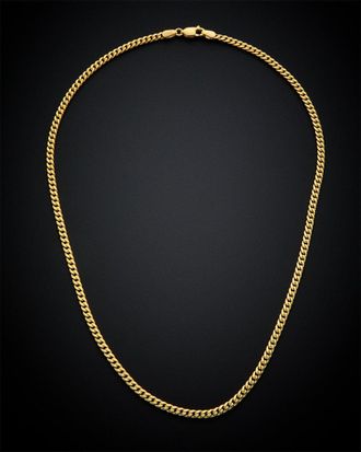 Italian Gold, Inc 14K Italian Gold Miami Cuban Link Necklace