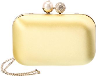 Jimmy Choo London Cloud Satin Clutch