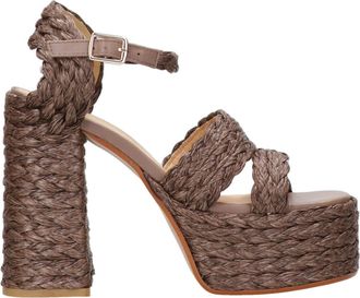Castaner Sandalen Taupe