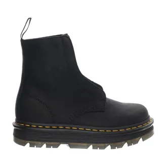Dr. Martens Ankle Boots, female, Black, Size: 10 US Zebzag Laceless