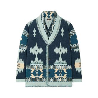 Alanui Icon Jacquard Fringed Cardigan