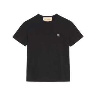 Valentino VLogo Signature T-shirt - male - Valentino - T-Shirts - Black - 2XL - Tops