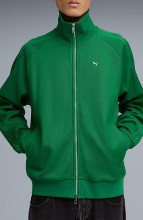 Puma T7 Track Jacket in Archive Green at Nordstrom, Size Xx-Large