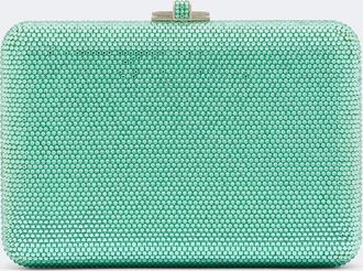 Judith Leiber Slim Slide embellished clutch