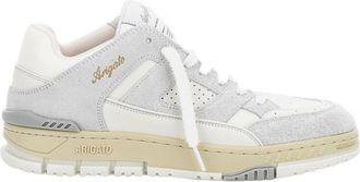 Axel Arigato Grey Fabric Leather Suede Retro Sneakers