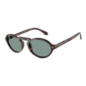 Giorgio Armani Sunglasses, male, Brown, 52 MM, Stylish Sunglasses Ar8219U in Blue