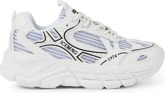 Iceberg Optic White Sneakers - Dames - Sneakers - Wit - 39 EU - Schoenen