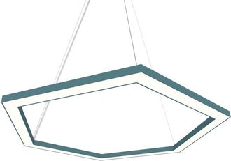 Lumicom Esagono L&aacute;mpara De Techo &Oslash;60 Monocolor Mate