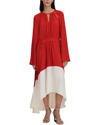 Reiss Luella Color Block Midi Dress