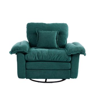 STILVORA Stilvora Sedia Da Ufficio Ergonomica Con Poggiapiedi E Supporto Lombare Ad Aria, Pelle, Nero