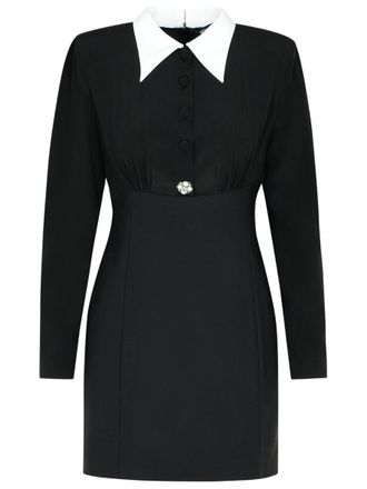 Versace Black Silk Dress