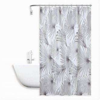 Trade Shop Trade Shop - Tenda Doccia Antimuffa Impermeabile 180x200cm Con 12 Anelli Bagno Tropicale 87076