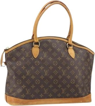 Louis Vuitton Pre-owned Handbags, female, Brown, Size: ONE SIZE Pre-owned Canvas Handbag