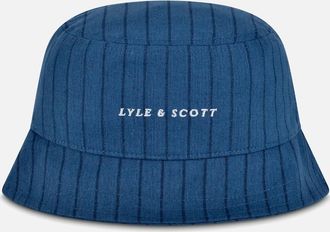 Lyle & Scott Lyle And Scott Mens Pinstripe Bucket Hat - Navy - Size: ONE size