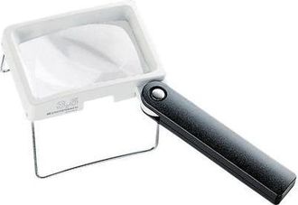 Eschenbach Porzellan Group 2034 Lupa De Mano Blanca Y Negra 3.5x