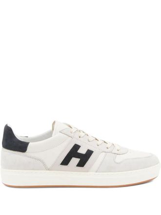 Hogan White Logo Sneakers