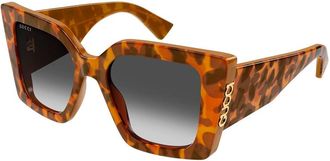 Gucci Cat-eye Sunglasses - Brown Havana - One Size