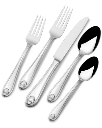 Mikasa Cayman 20Pc 18/10 Stainless Steel Flatware Set, Service For 4