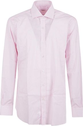 Buonamassa Button-Down Striped Cotton Shirt