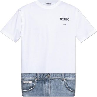 Moschino Uomo, Top, Bianco, XL, new