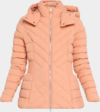 Mackage Idalee Light Down Jacket with Detachable Hood