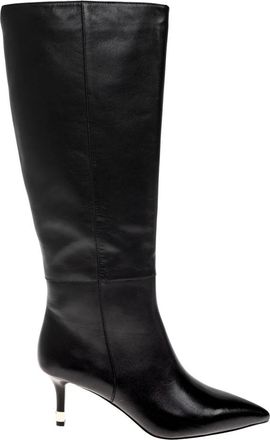 Furla Aria Hoge Laarzen - Dames - Hoge Laarzen - Zwart - 40 EU - Leer - Schoenen